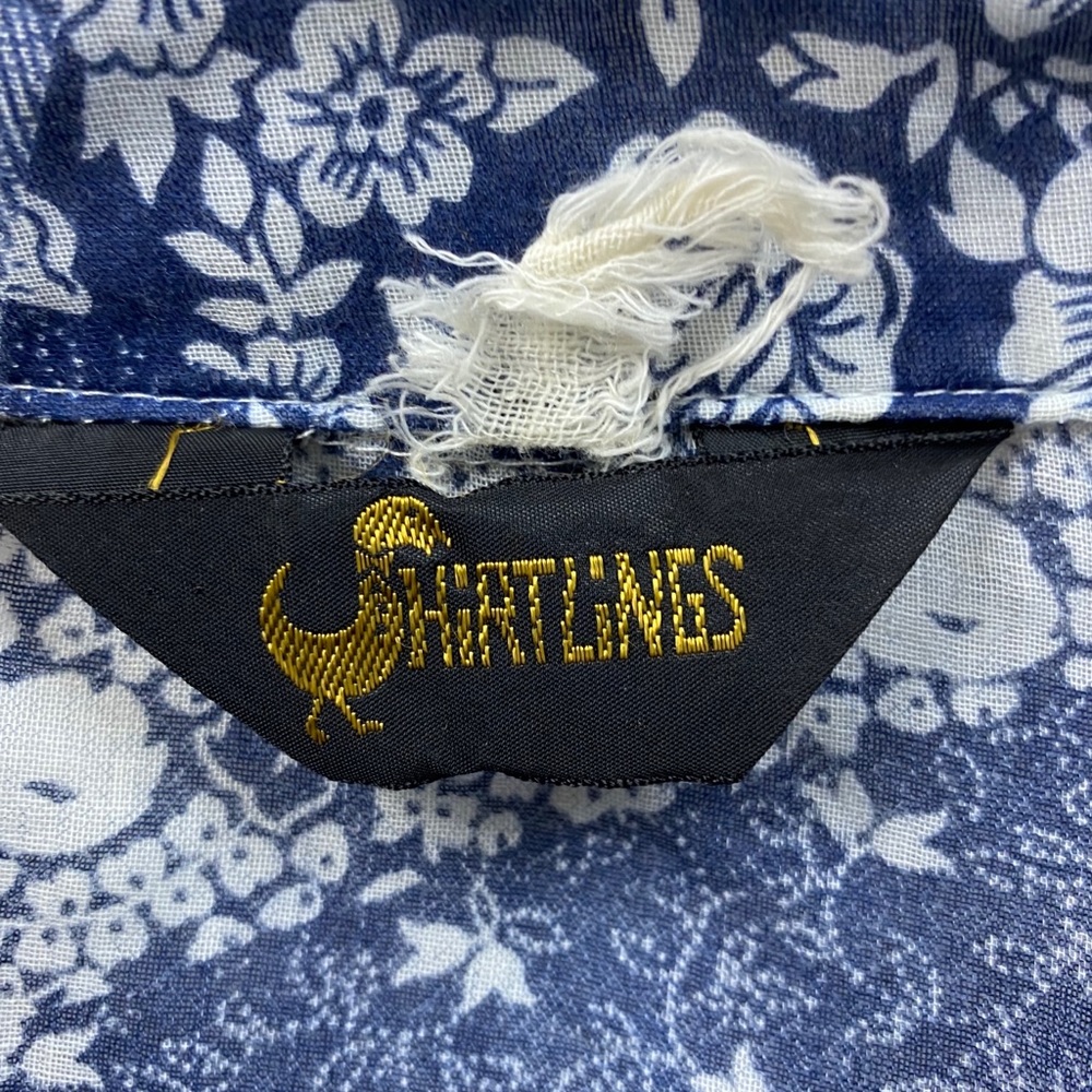 VTG 70’s Shirtlings Tie Crop Top Dutch Deer Boho - Picture 7 of 7